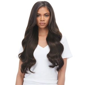 NEW AND NEVER WORN Dark Brown Bellami Clip In Extensions
